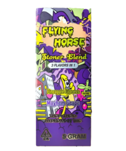 Flying Horse 5g Disposable - Pineapple Express (Sativa) + Mayhem Grape (Indica)