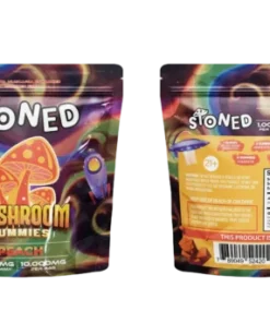Alternative view of Amanita Muscaria 10,000mg Gummies Peach Rings Flavor 10 Ct