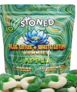 BLUE LOTUS GUMMIES - APPLE