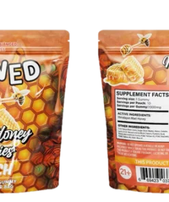 Alternative view of STONED MUSHROOM GUMMIES Mad Honey Gummies – Peach Flavor
