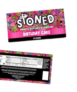 STONED MUSHROOM CHOCOLATE Amanita Muscaria Mushroom Chocolate